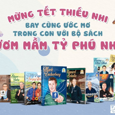 Bộ Sách Ươm Mầm Tỷ Phú Nhí - 10 Cuốn (Tặng kèm sổ tay)