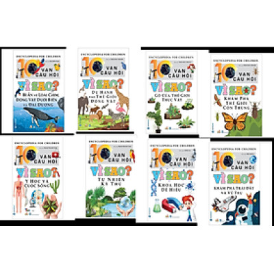 Combo 10 Vạn Câu Hỏi Vạn Câu Hỏi Vì Sao - 7 Cuốn  - Vanlangbooks