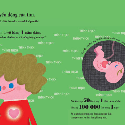 Cuốn sách tranh đầu tiên về cơ thể