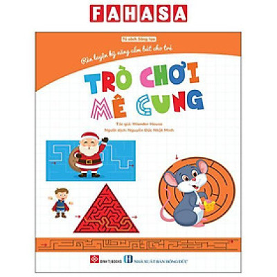 Sách - Rèn Luyện Kỹ Năng Cầm Bút Cho Trẻ - Trò Chơi Mê Cung