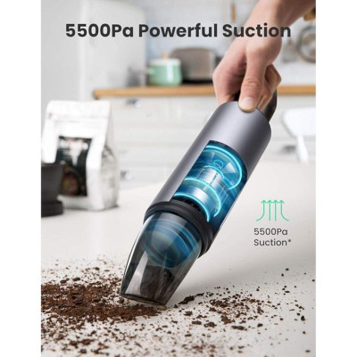Ugreen UG80645CD236TK 5500Pa 85W pin 2000mAh Lithium Máy hút bụi ô tô di động công suất cao - HÀNG CHÍNH HÃNG