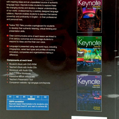 Keynote Upper Intermediate with DVD-ROM (Keynote (British English))