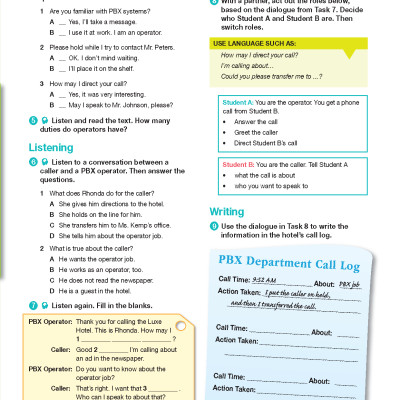Career Paths Tourism (Esp) Student