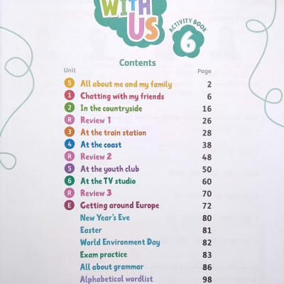 Learn With Us: Level 6: Activity Book With Online Practice