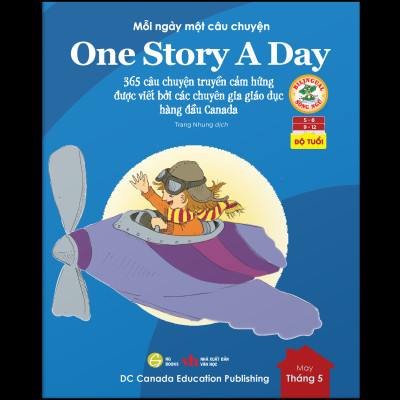 One Story A Day - Sách song ngữ cho bé, 12 cuốn truyện - 365 câu chuyện phát triển trí tuệ và nuôi dưỡng tâm hồn - Tặng kèm file nghe & note từng vựng