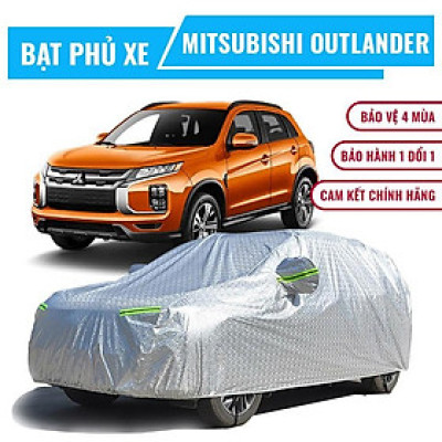 Bạt phủ xe ô tô 7 chỗ Mitsubishi Outlander 3 lớp chống nóng, chống thấm, chống bụi. Bạt phủ xe Outlander, Bạt che xe SUV