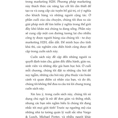 Human To Human Marketing - Kỷ Nguyên Mới Của Truyền Thông Marketing