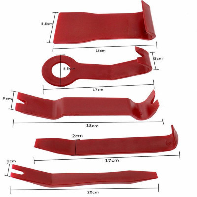 Bộ dụng cụ tháo lắp nội thất, taplo, nhựa bản lề làm từ nhựa POM thiết bị nhựa, tháo vô lăng, tháo cần số ô tô loại tốt