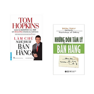 Combo sách Kinh Doanh Hiệu Quả: Làm Chủ Nghệ Thuật Bán Hàng+Những Đòn Tâm Lý Trong Bán Hàng (Tái Bản)/Tặng Bookmark Happy Life 