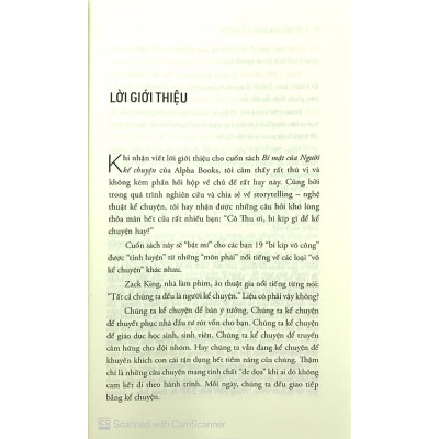 Bí Mật Của Người Kể Chuyện (Tái Bản)