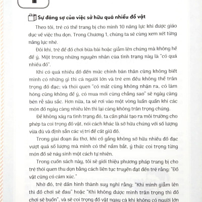 Tự Giác Gọn Gàng - Xây Dựng Thói Quen Dọn Dẹp Cho Trẻ Từ 3 Tuổi