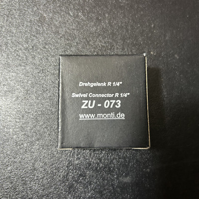 Khớp nối ống hơi ( khí nén) xoay 360 độ tiện lợi-1/4(ren 13mm) , Montipower, Đức