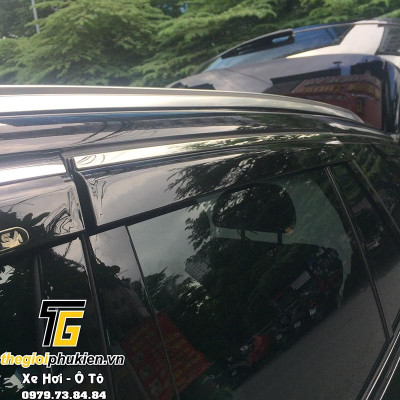 Bộ vè che mưa Vinfast Lux SA2.0 viền Inox cao cấp