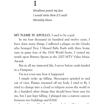 The Trials of Apollo Series #1: The Hidden Oracle