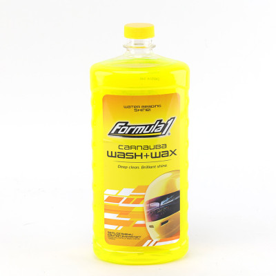 Dung Dịch Rửa Xe Ô Tô Kèm Sáp Bóng FORMULA 1 613700 946ml Sạch Sâu Bóng Đẹp Bảo Vệ Sơn - Nhập Khẩu Chính Hãng