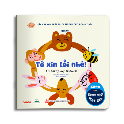 Sách - Combo 10 Quyển Ehon Phát Triển Tư Duy Cho Bé 0 - 6 Tuổi - Song Ngữ Việt Anh CHo Bé