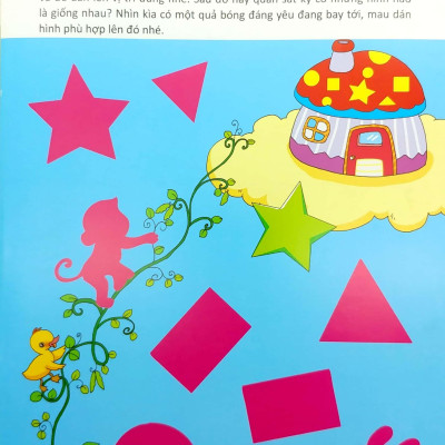 Bóc Dán Hình Thông Minh Phát Triển Khả Năng Tư Duy Toán Học - 168 Sticker (Quyển 4)