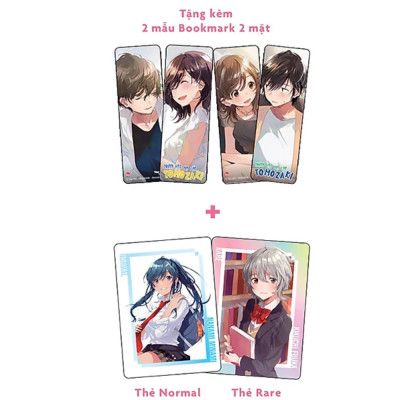 Nhân Vật Hạ Cấp Tomozaki - Tập 2 (Bản Giới Hạn) [Tặng Thẻ Normal + Thẻ Rare + 02 Bookmark 2 Mặt]