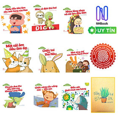 Combo Truyện Thiếu Nhi - Gieo Mầm Những Hạt Mầm Yêu Thương -9 cuốn:  Chuyện Ở Rừng Hạnh Phúc ( Tặng kèm sổ tay xương rồng )