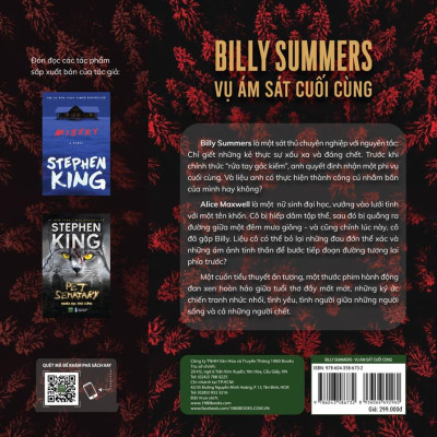 Billy Summers - Vụ Ám Sát Cuối Cùng