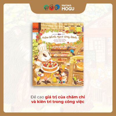 Truyện Ehon bé 3-4-5 tuổi - Tiệm bánh ngọt lừng danh