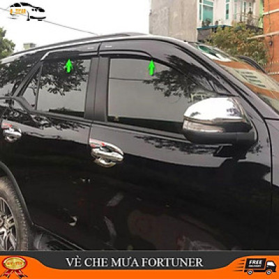Vè che mưa nhựa đen Fortuner 2017-2020 Thái chất liệu dày dặn không đúng mô tả hoàn lại tiền