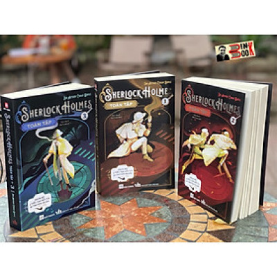 [Combo 3 cuốn - Ấn bản năm 2023] SHERLOCK HOLMES TOÀN TẬP - Conan Doyle - Người dịch Mai Loan - Đinh Tị Books - NXB Văn Học.