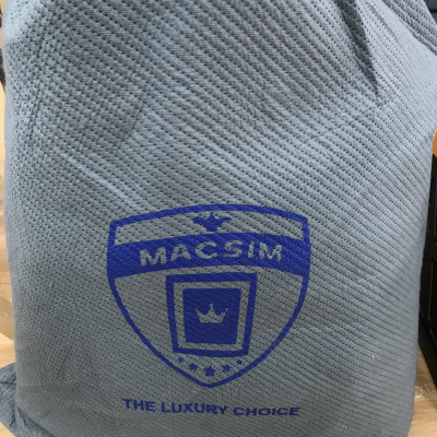 Bạt phủ ô tô chất liệu vải không dệt 3 lớp cao cấp thương hiệu MACSIM cho xe ô tô Suzuki Swift- màu ghi