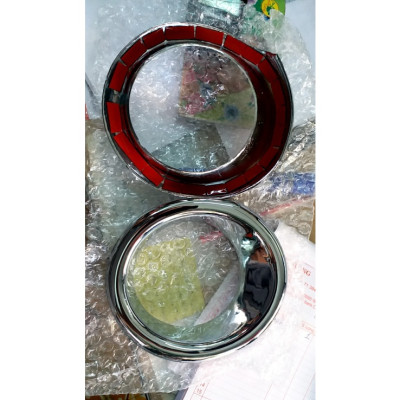 Ốp đèn gầm trước xe Toyota Fortuner 2012 - 2016 mạ crom cao cấp