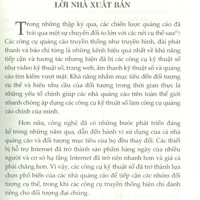 Quảng Cáo Trên Thế Giới - Lý Luận Và Thực Tiễn (Nghiên Cứu Từ Góc Nhìn Truyền Thông Marketing Và Truyền Thông Quốc Tế) - PGS.TS. Lê Thanh Bình (Chủ biên)