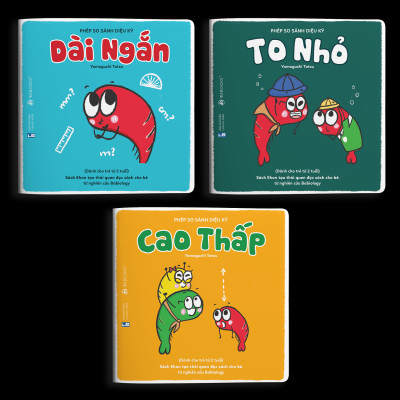 Combo Sách Ehon 6 Cuốn: Phép So Sánh Diệu Kỳ + Vương Quốc Trái Cây