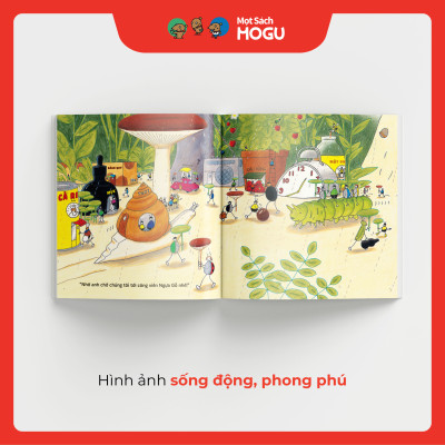 Sách cho bé từ 2 tuổi Phát triển quan sát - Taxi Ốc Sên (Tranh truyện Ehon Nhật Bản)