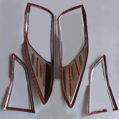 VIỀN ĐÈN HẬU XE TOYOTA VIOS 2019 MẠ CROM (dễ dàng lắp đặt sử dụng)