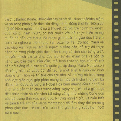 Who? Chuyện Kể Về Danh Nhân Thế Giới - Maria Montessori