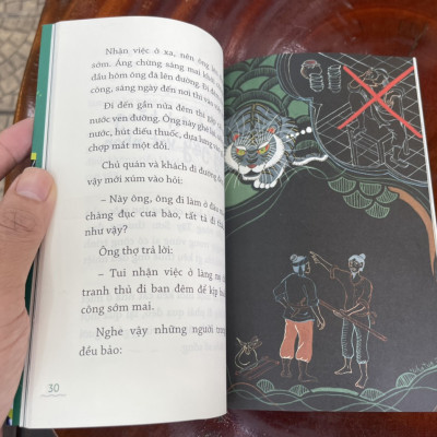 (Tranh minh hoạ màu) NHỮNG TRUYỆN KỲ THÚ VỀ CỌP CHƯA AI KỂ - Nguyễn Lam Điền – Vũ Hà Tuệ minh hoạ – Nhà xuất bản Trẻ (sách mới 2022) (bìa mềm)