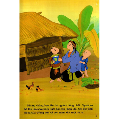 Tranh Truyện Dân Gian Việt Nam: Người Mẹ Kế Và Hai Con Trai [Tái bản 2023]