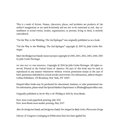 Bridgerton 8: On The Way To The Wedding