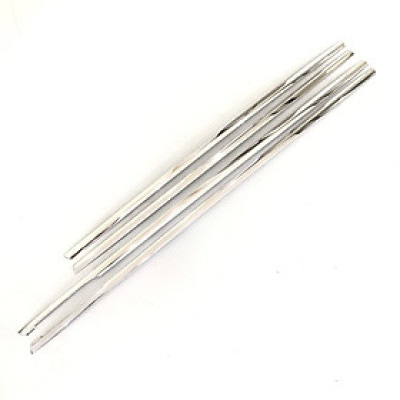 Nẹp viền cong kính, chân kính INOX dành cho xe KIA Cerato 2019