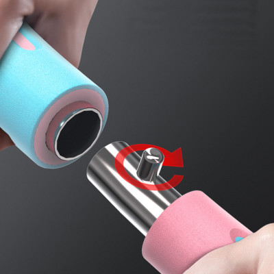 Vòng Lắc Eo Giảm Mỡ Bụng Lõi Thép Không Gỉ Bọc Mút Xốp, Có Thể Điều Chỉnh Cân Nặng - Chính Hãng Amalife