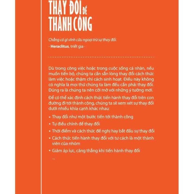 Tủ Sách Thành Công Của Dale Carnegie - Thay Đổi Để Thành Công