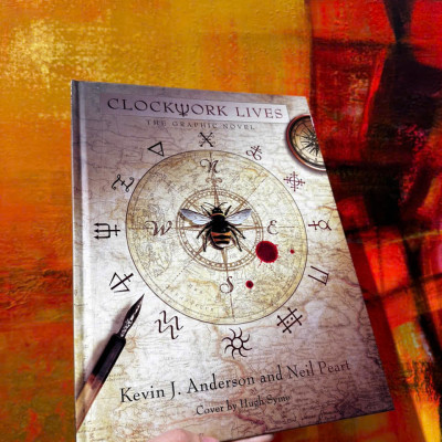 Sách - Clockwork Lives: The Graphic Novel by Kevin. J Anderson - Sách truyện tranh bằng tiếng anh