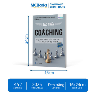 Sách - Bậc Thầy Coaching – Bí Quyết Nâng Tầm Hiệu Suất Cá Nhân Và Đội Nhóm