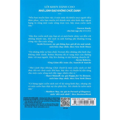 Nhà Lãnh Đạo Không Chức Danh (Bìa Mềm, Tải Bản) - BOOKCITY