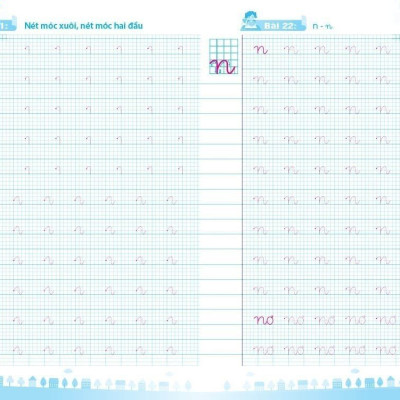 Sách combo - VỞ THỰC HÀNH TẬP TÔ - TẬP VIẾT TRỌN BỘ - tích hợp Video Hướng dẫn