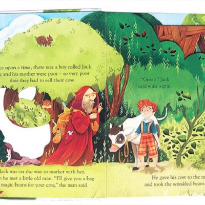 Sách - Anh: Peep inside Jack and the Beanstalk