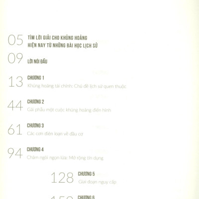 Hoảng Loạn, Hỗn Loạn Và Cuồng Loạn - Gần 400 Năm Lịch Sử Các Cuộc Khủng Hoảng Tài Chính