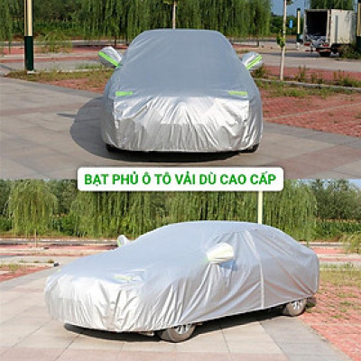 Bạt phủ xe ô tô 5 chỗ Toyota Wigo 3 lớp chống nóng, chống thấm, chống bụi. Bạt phủ xe Wigo, Bạt trùm xe hơi