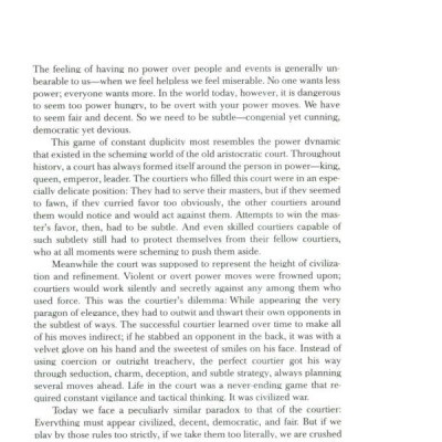 The 48 Laws Of Power