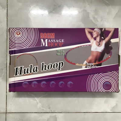 Vòng Lắc Eo Giảm Mỡ Bụng, Tháo Rời Mang Đi Tiện Lợi, Vòng Lắc Eo Thon Massage Bụng, Màu Ngẫu Nhiên