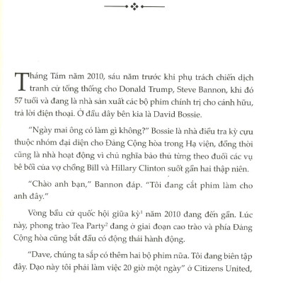 Trump Ở Nhà Trắng